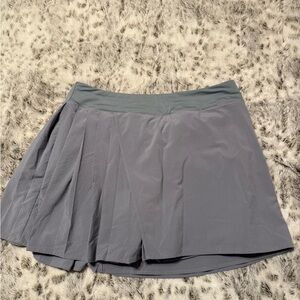 Lululemon Gray Pleated Skirt